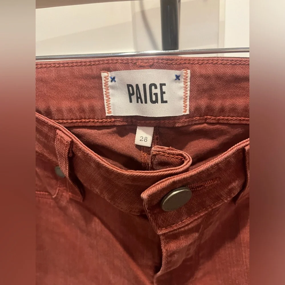 Paige Verdugo Skinny Crop Size 28 - Picture 8 of 8